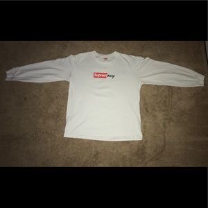 Supremacy White Long Sleeve Shirt